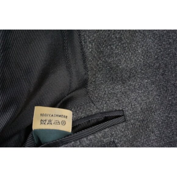 Sartoria Attolini Gray Woven 100% Cashmere Sport Coat Jacket Sz 44 BRAND NEW - Picture 8 of 9